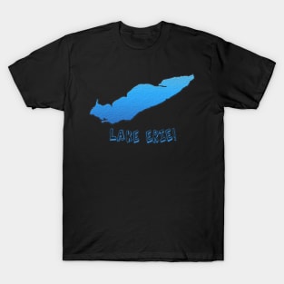 Lake Erie Great Lakes Outline T-Shirt